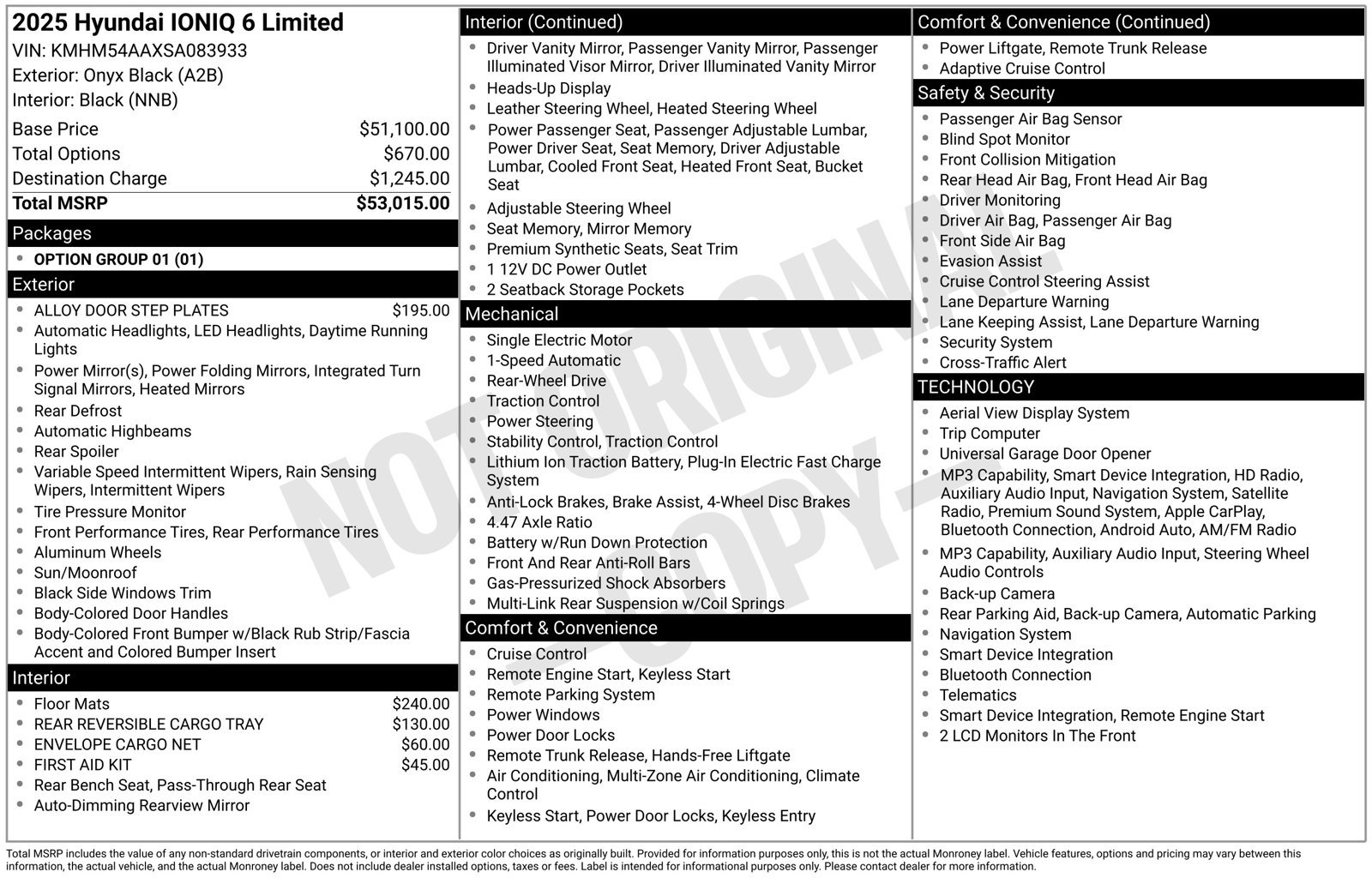 Certified 2025 Hyundai Ioniq 6 Limited RWD image 28