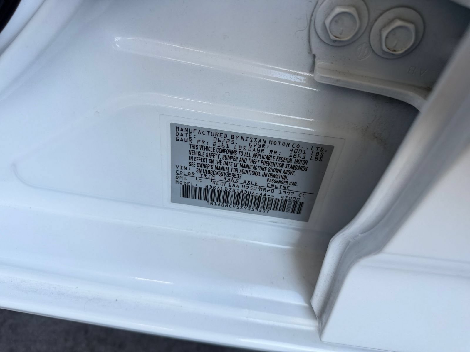 Used 2025 Nissan Sentra SV FWD image 29
