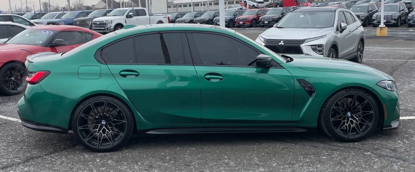 Used 2023 BMW M3 Competition w/ M Carbon Exterior Package image 3