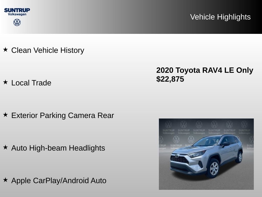 Used 2020 Toyota RAV4 LE FWD image 8