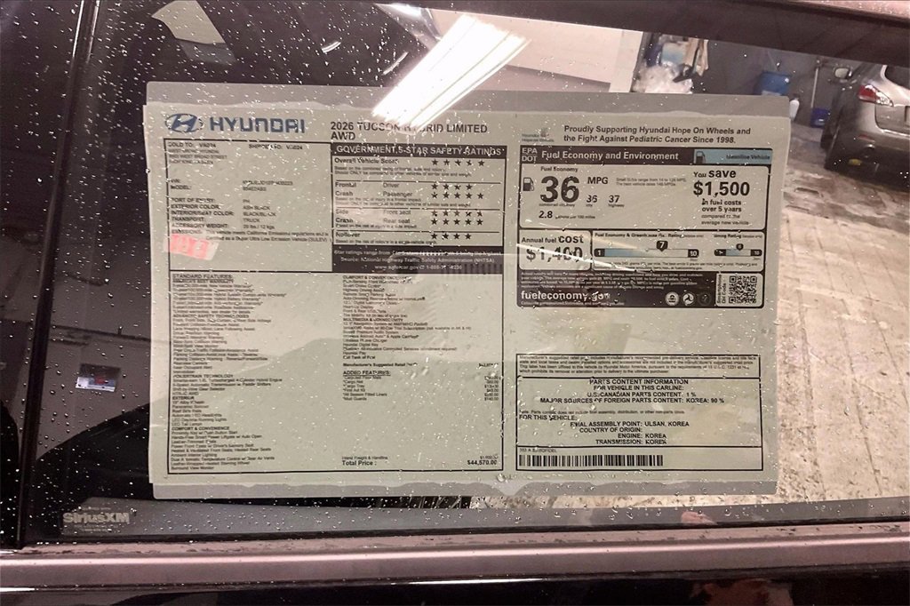 New 2026 Hyundai Tucson Limited image 13