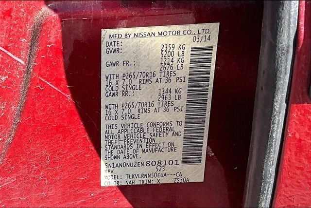 Used 2014 Nissan Xterra S image 15