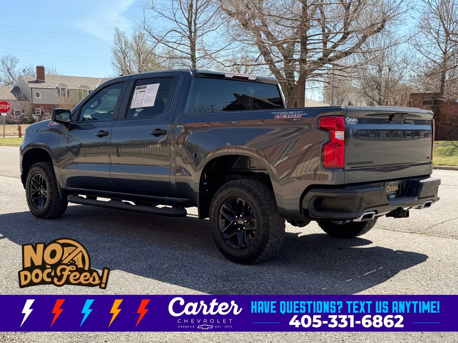 Used 2021 Chevrolet Silverado 1500 LT Trail Boss w/ LPO, Dark Essentials Package AWD/4WD image 8
