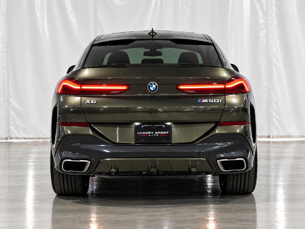 Used 2020 BMW X6 M50i w/ Executive Package AWD/4WD image 4