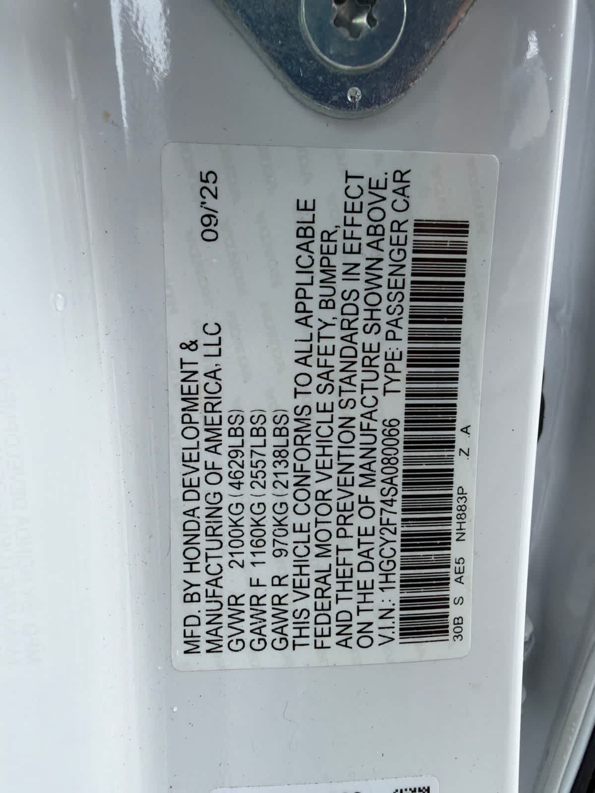 Used 2025 Honda Accord Sport image 21