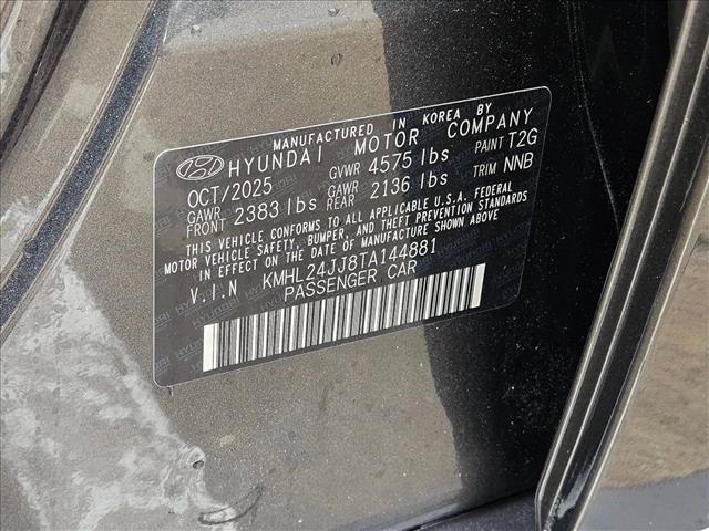 Used 2026 Hyundai Sonata Blue FWD image 22