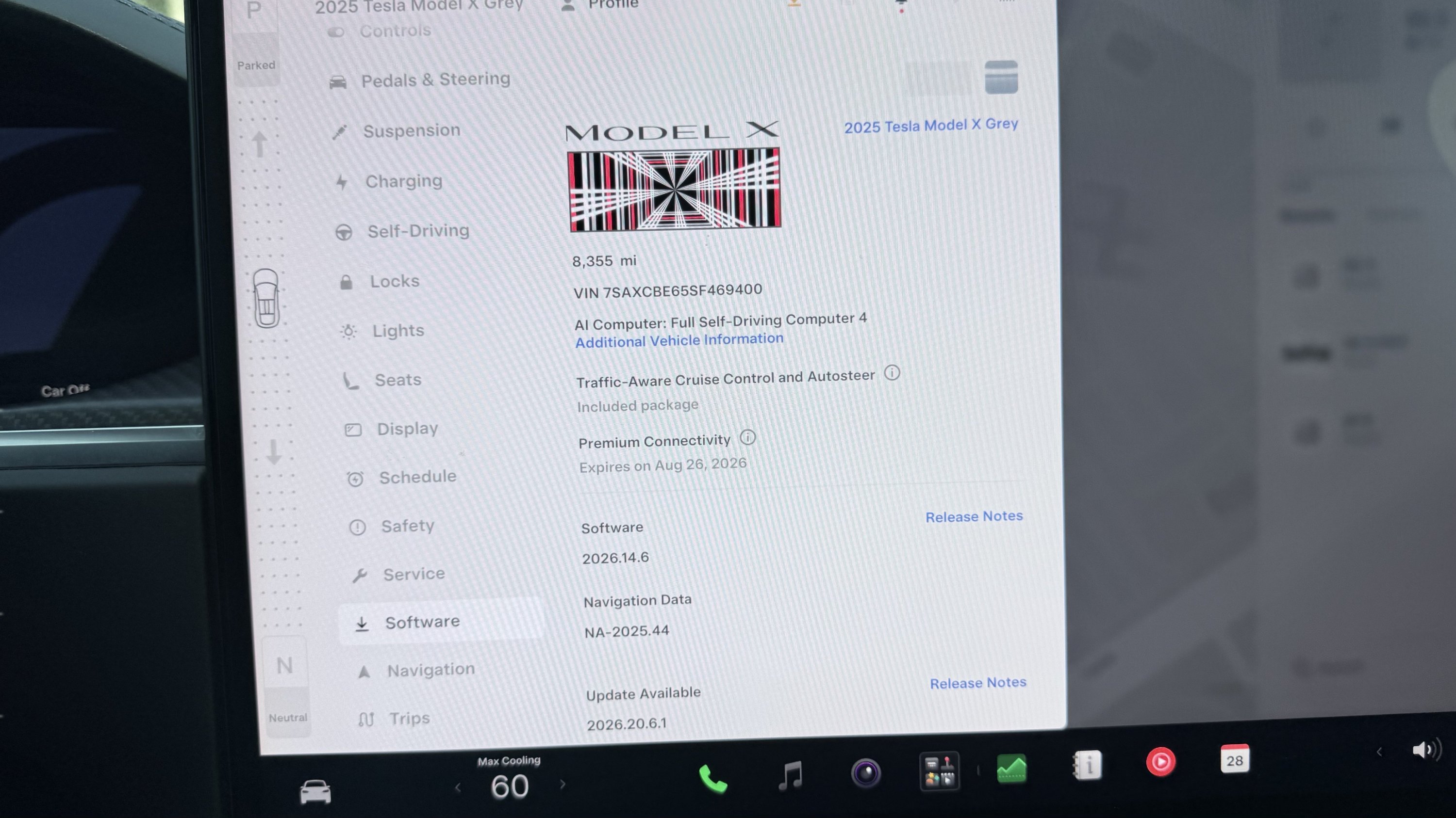 Used 2025 Tesla Model X Plaid AWD/4WD image 3