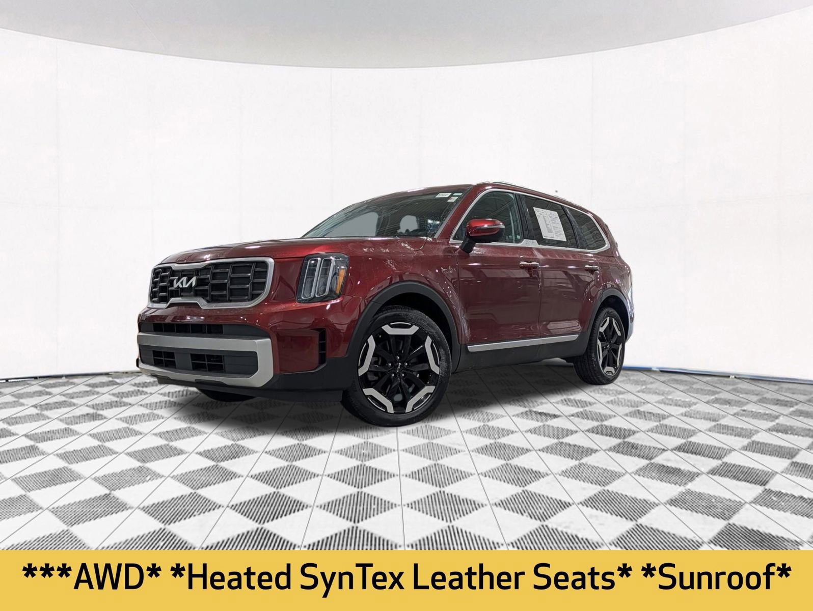 Used 2023 Kia Telluride S w/ S Sunroof Package AWD/4WD image 2