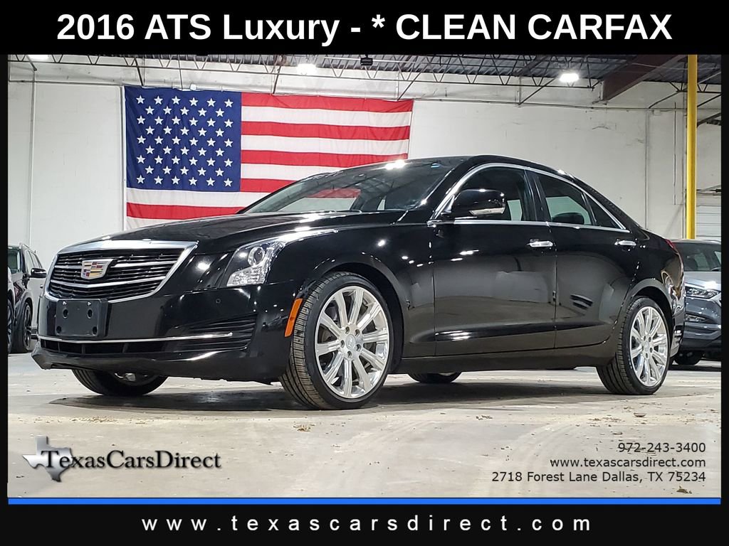 Used 2016 Cadillac ATS Luxury w/ Sun And Sound Package image 1