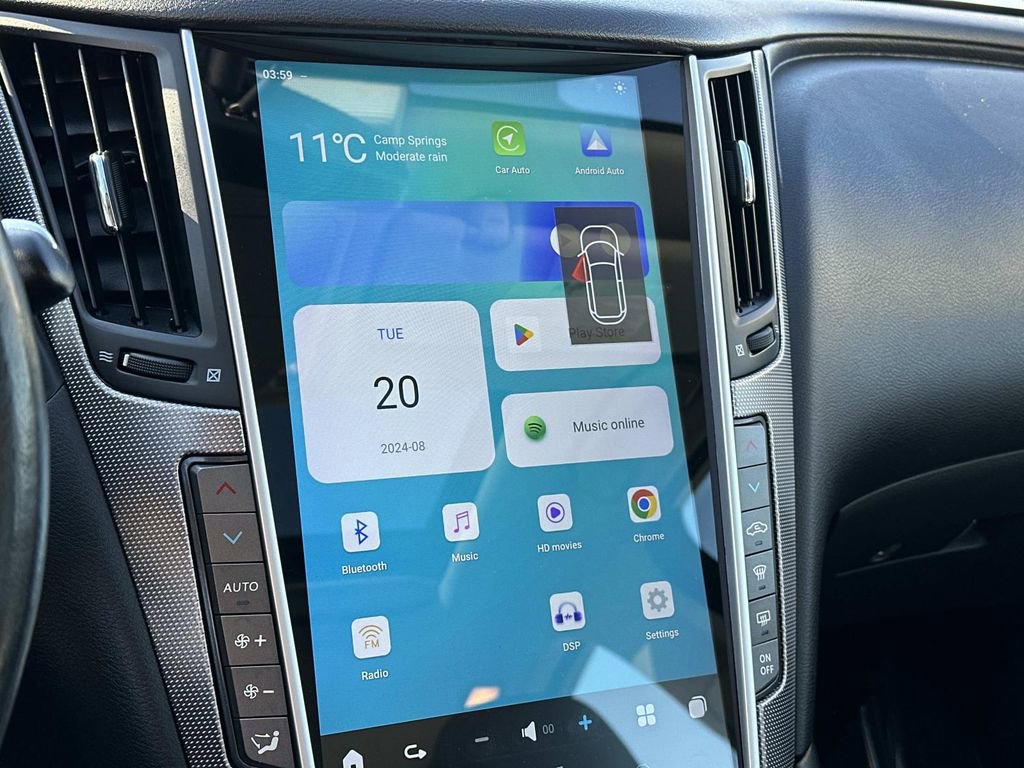 Used 2016 INFINITI Q50 Red Sport 400 image 11