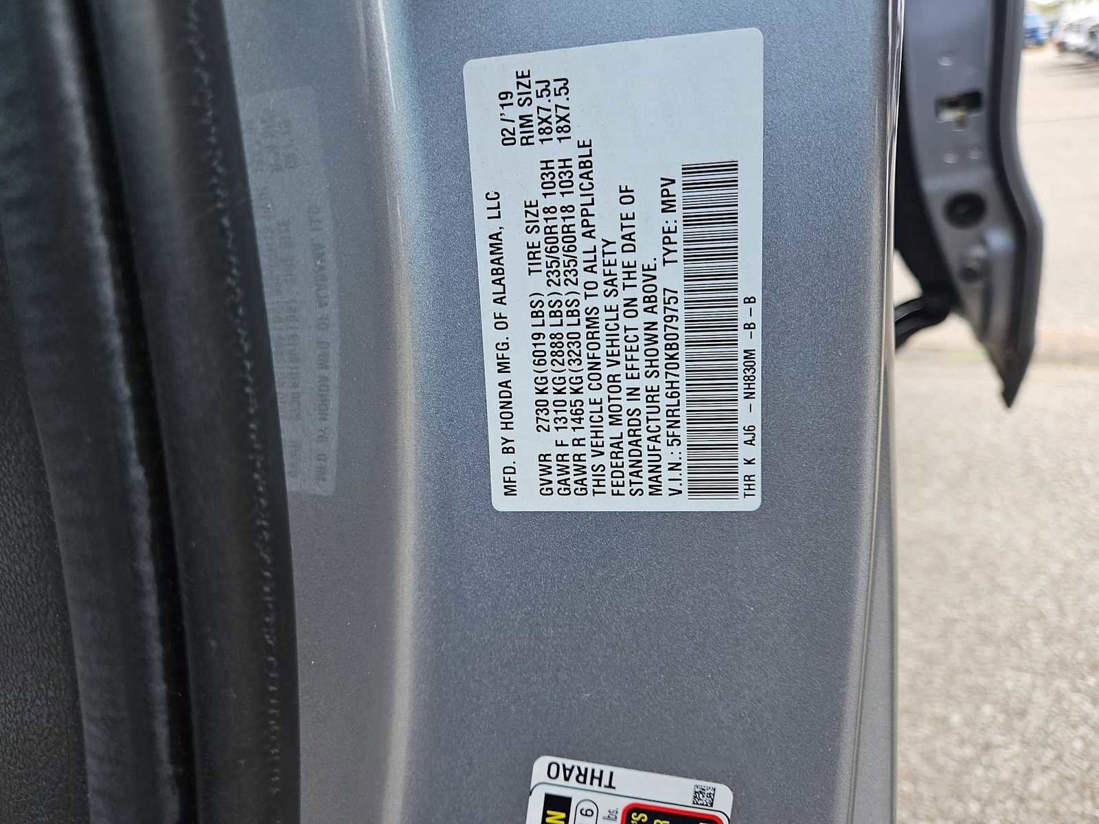 Used 2019 Honda Odyssey EX-L image 37