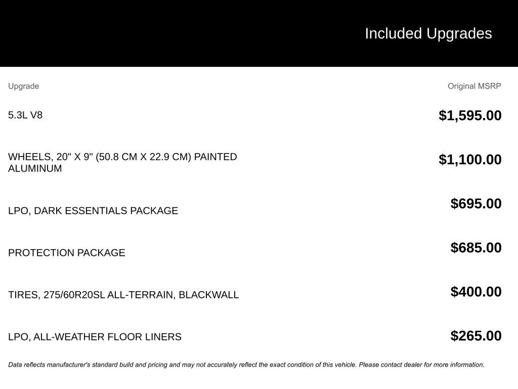 New 2026 Chevrolet Silverado 1500 LT w/ LPO, Dark Essentials Package image 3