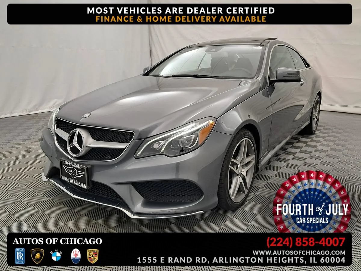 Used 2017 Mercedes-Benz E 400 4MATIC Coupe