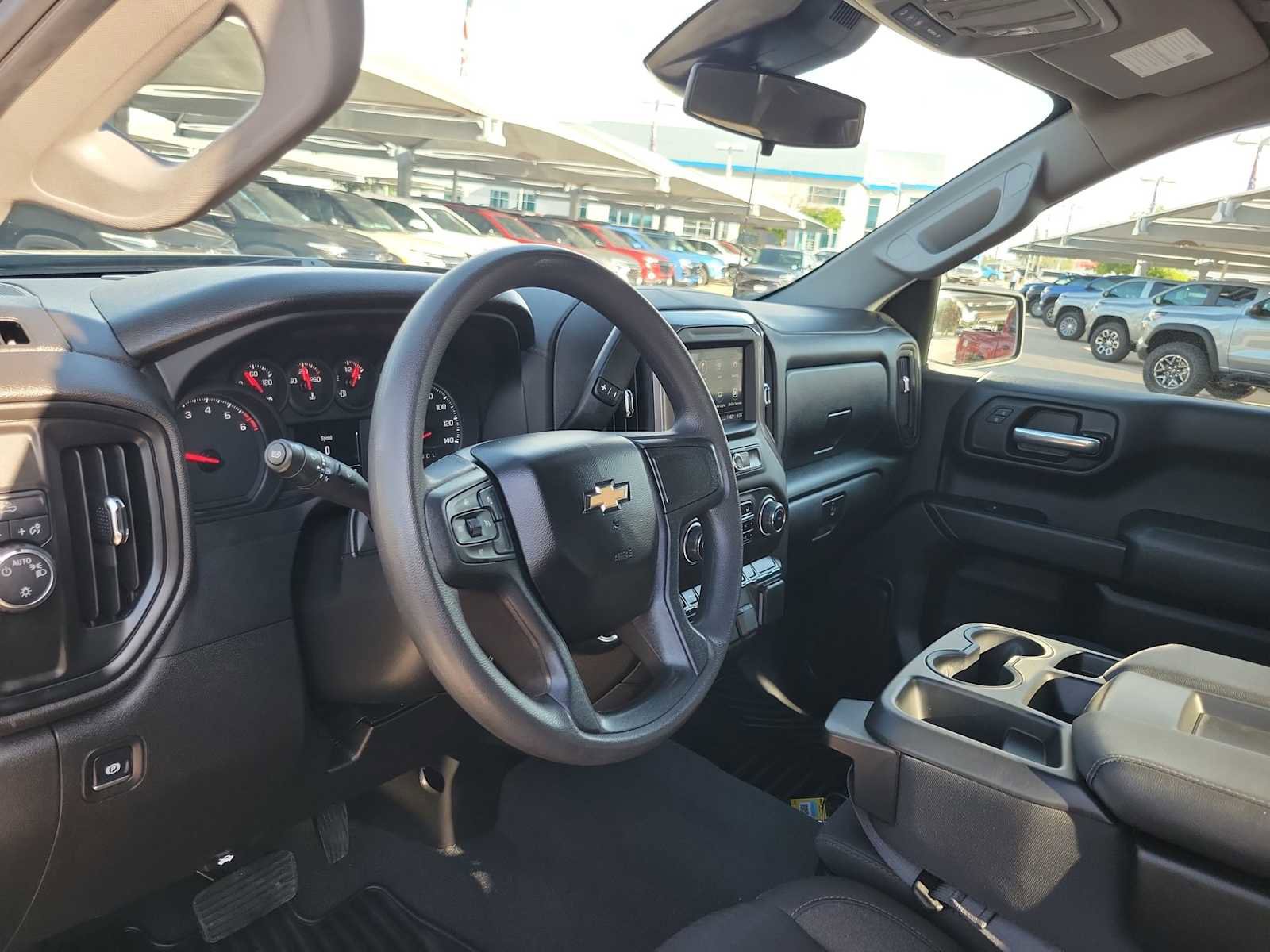 Used 2025 Chevrolet Silverado 1500 Custom w/ LPO, Dark Essentials Package RWD image 10