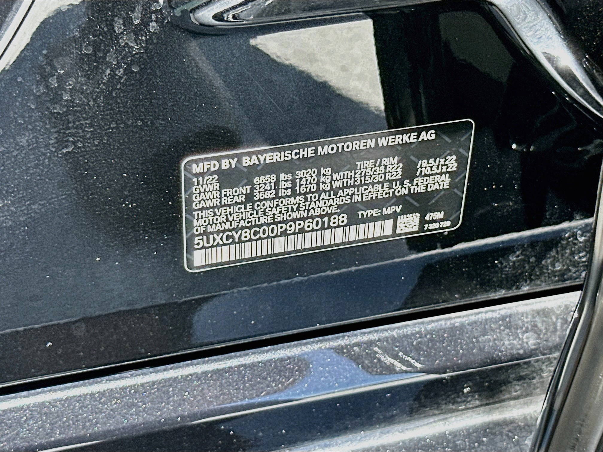 Used 2023 BMW X6 M50i w/ Executive Package AWD/4WD image 35