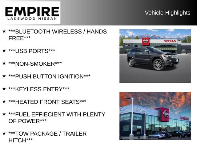 Used 2018 Jeep Grand Cherokee Overland AWD/4WD video 2
