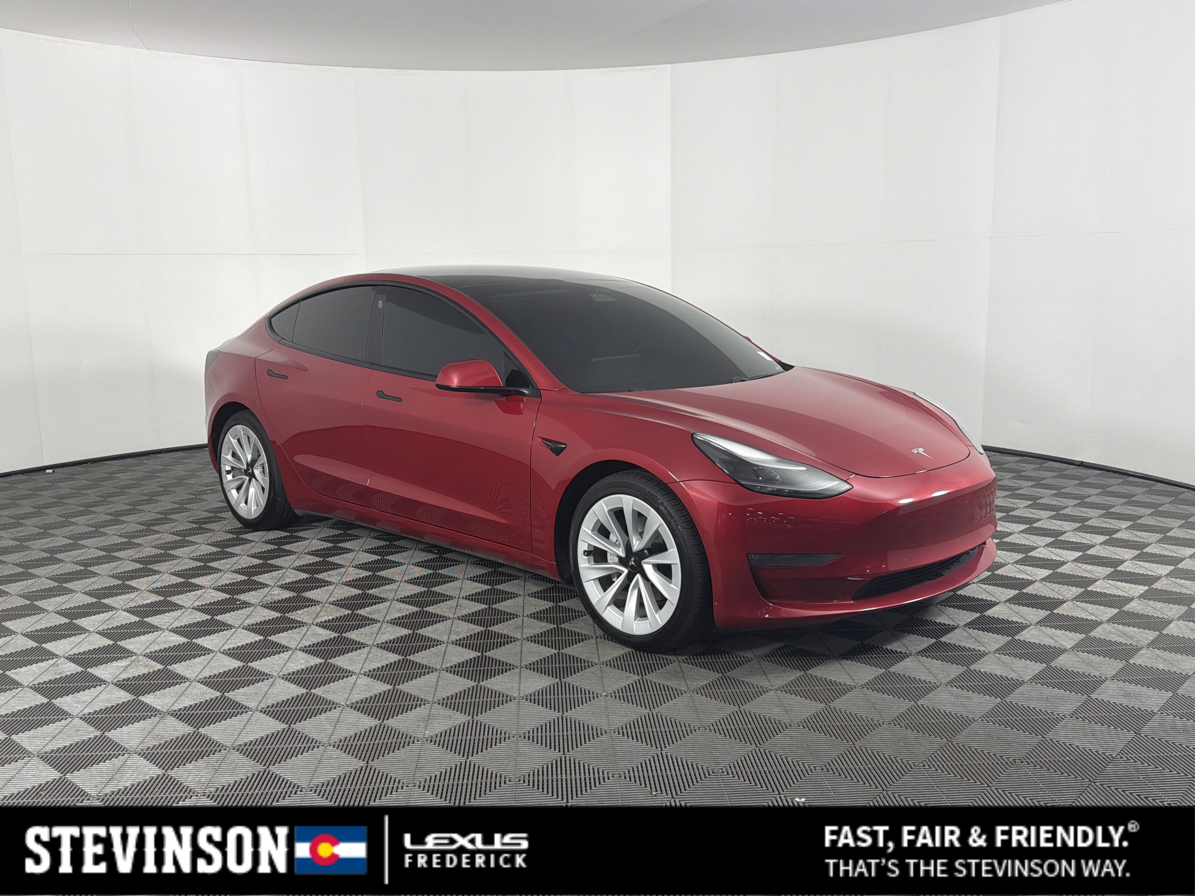 Used 2021 Tesla Model 3 Long Range AWD/4WD image 1