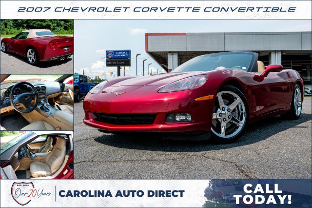 Used 2007 Chevrolet Corvette Convertible w/ Preferred Equipment Group