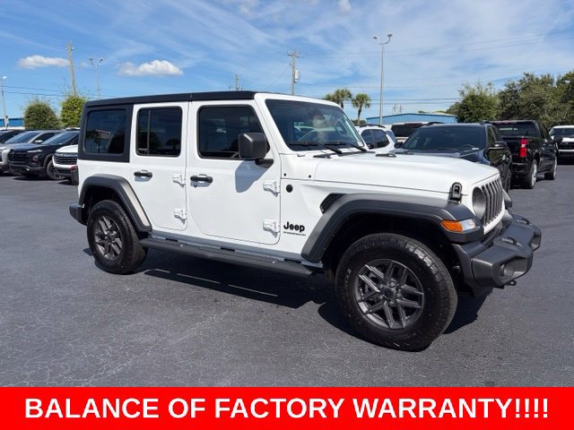 Used 2025 Jeep Wrangler Unlimited Sport AWD/4WD image 1