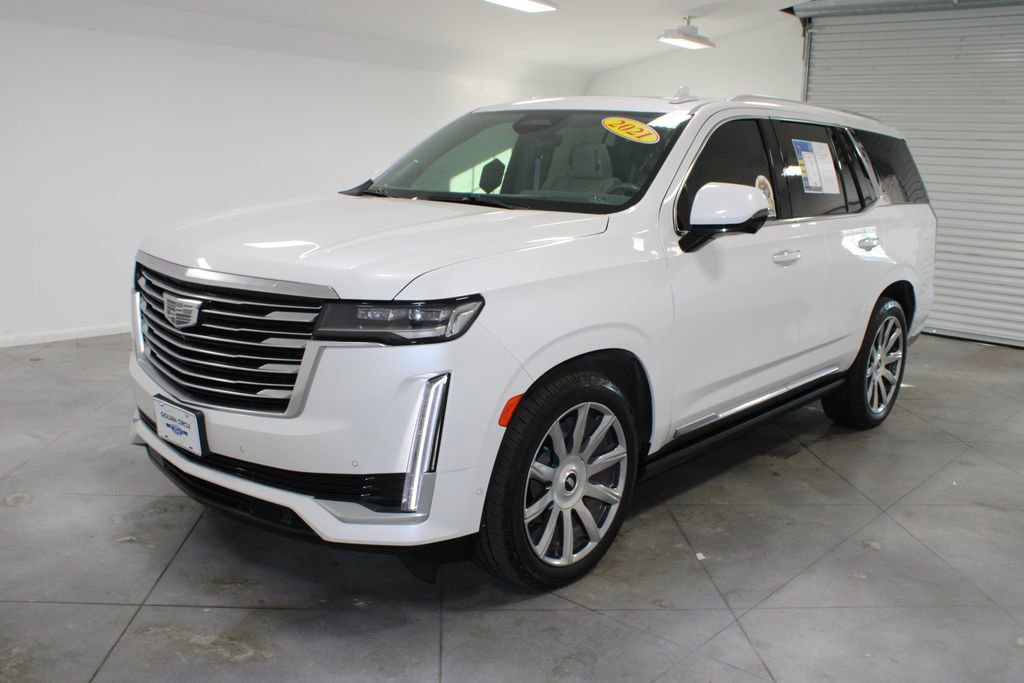 Used 2021 Cadillac Escalade Premium Luxury Platinum w/ Heavy-Duty Trailer Package image 4