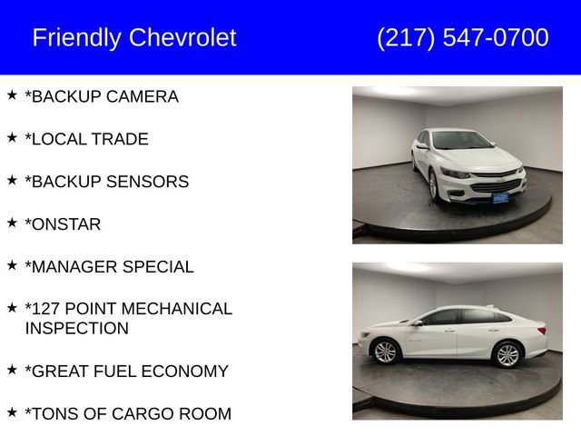 Certified 2018 Chevrolet Malibu LT FWD image 6