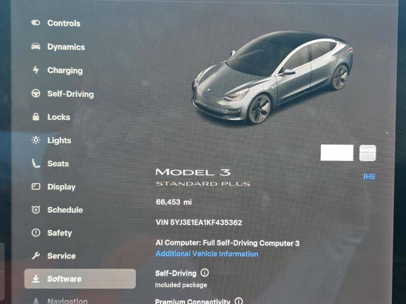 Used 2019 Tesla Model 3 Standard Range Plus RWD image 9