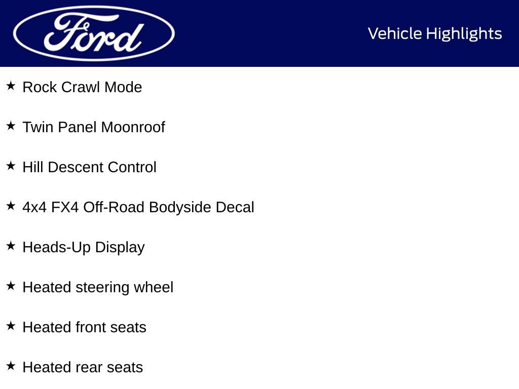 New 2025 Ford F150 Platinum w/ Equipment Group 702A High image 15