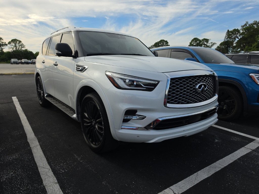 Used 2022 INFINITI QX80 Sensory w/ All-Season Package RWD image 4