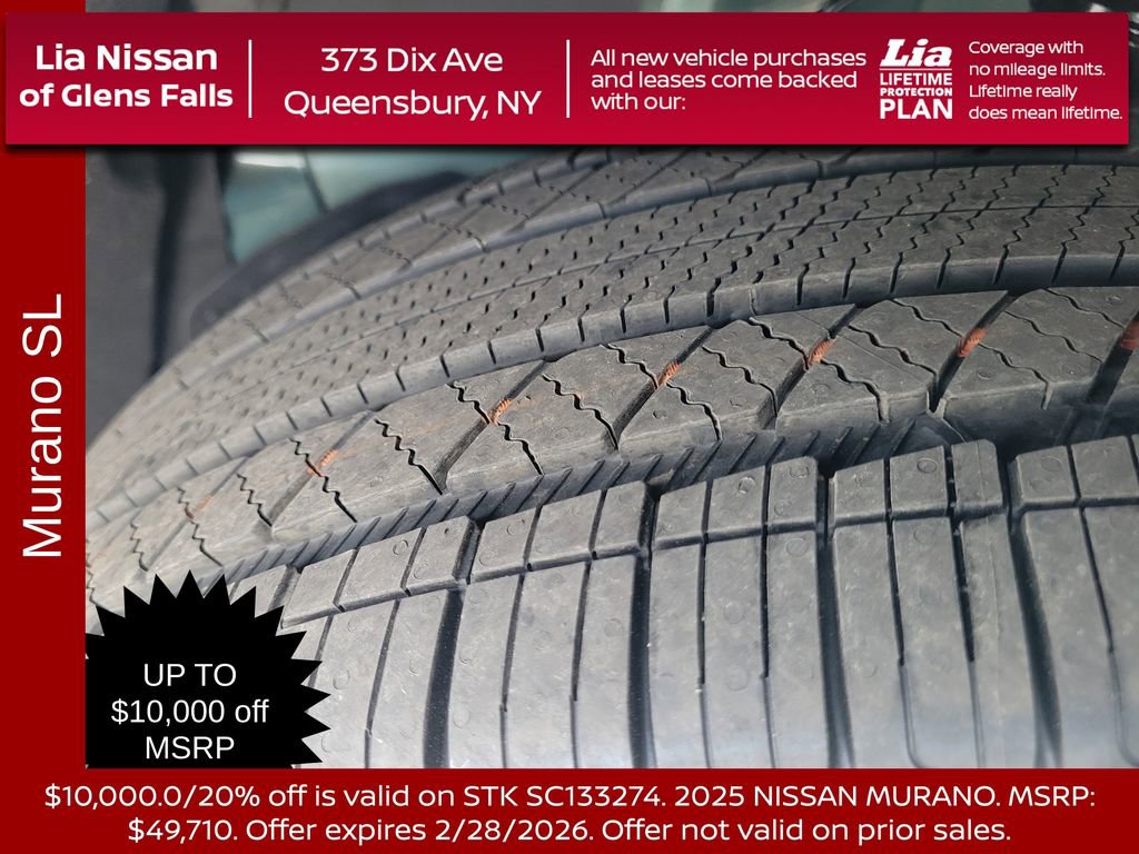 New 2025 Nissan Murano SL w/ Cargo Package image 12