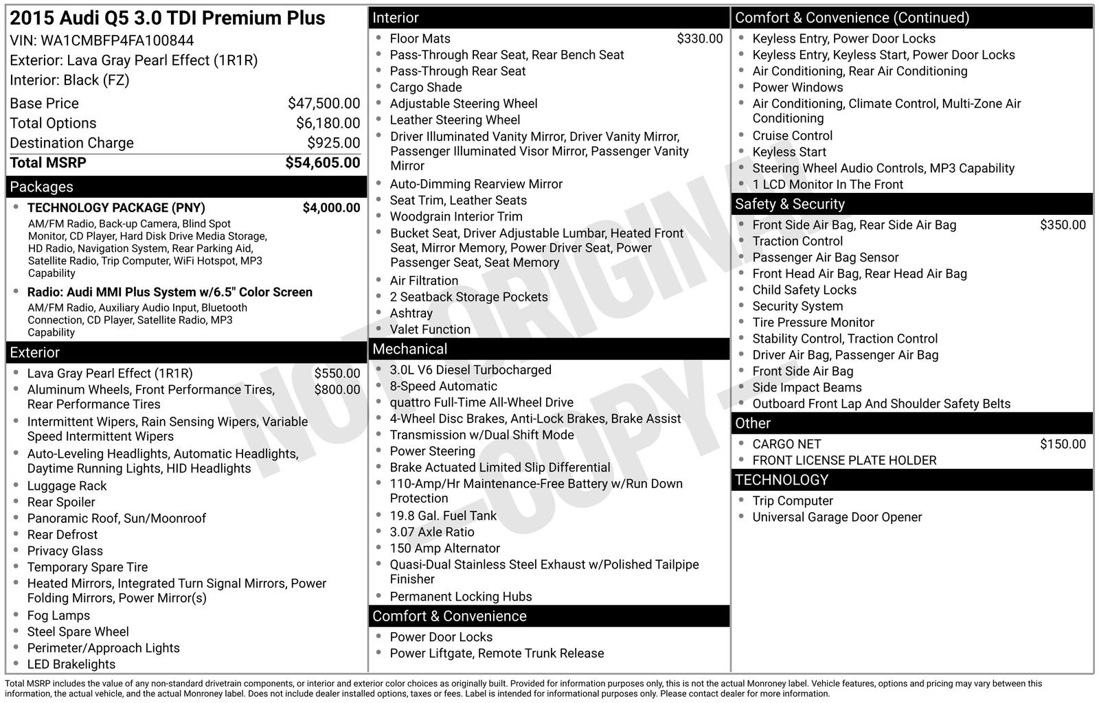 Used 2015 Audi Q5 TDI Premium Plus w/ Technology Package image 35