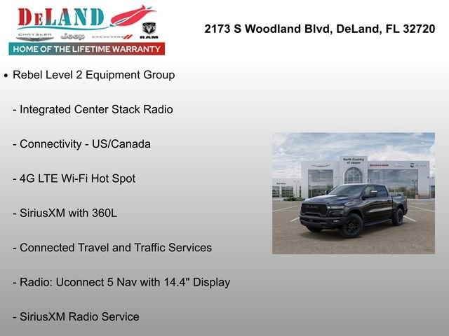 New 2026 RAM 1500 Rebel w/ Advanced Safety Group II AWD/4WD image 32