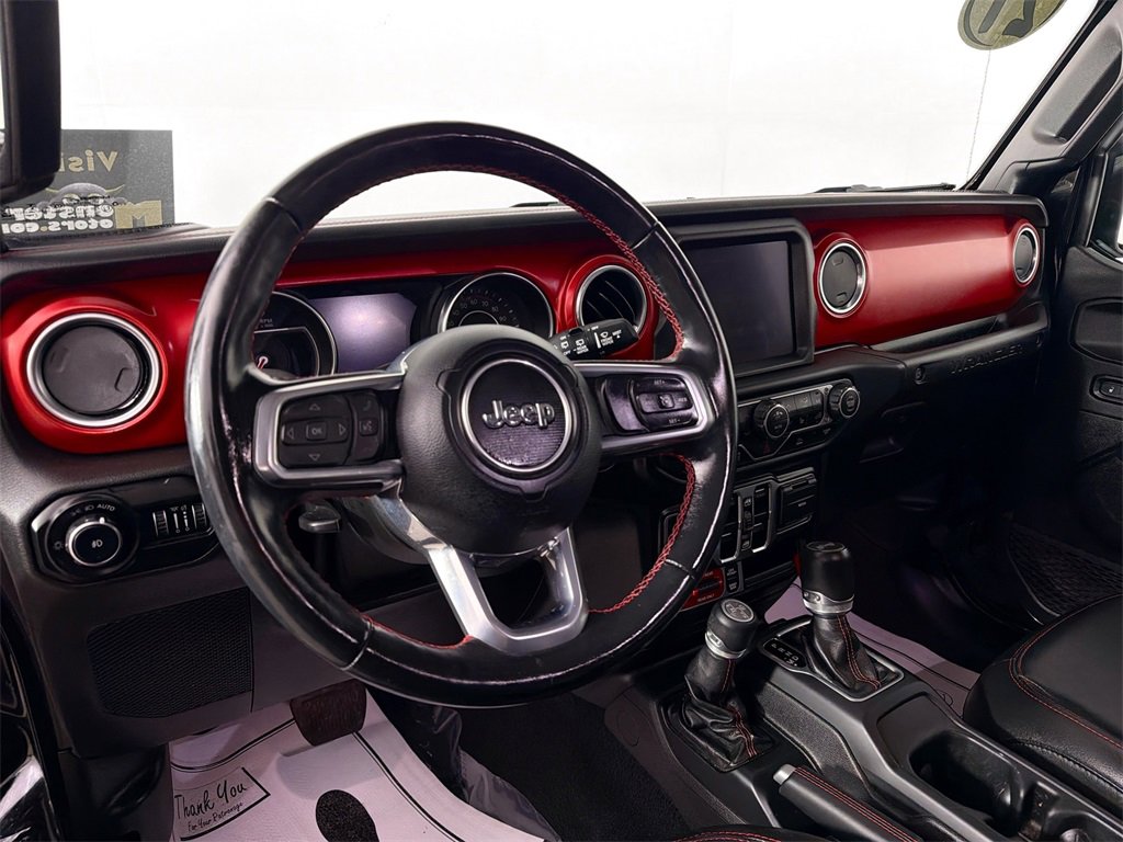 Used 2021 Jeep Wrangler Unlimited Rubicon w/ Uconnect 4C Nav & Sound Group image 9