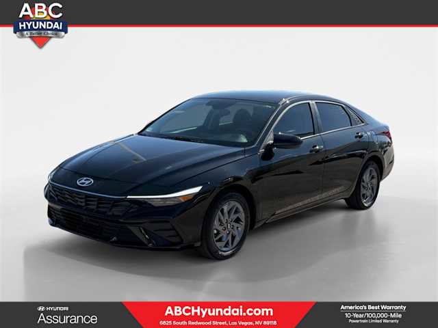 Certified 2025 Hyundai Elantra Blue