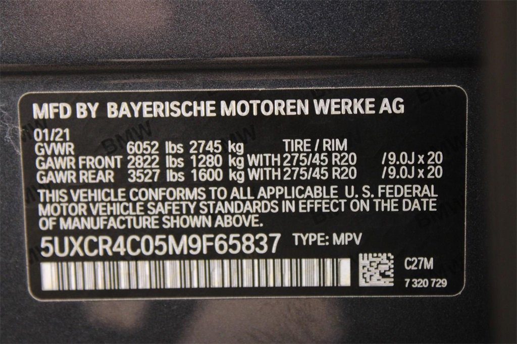 Used 2021 BMW X5 sDrive40i w/ Convenience Package image 38