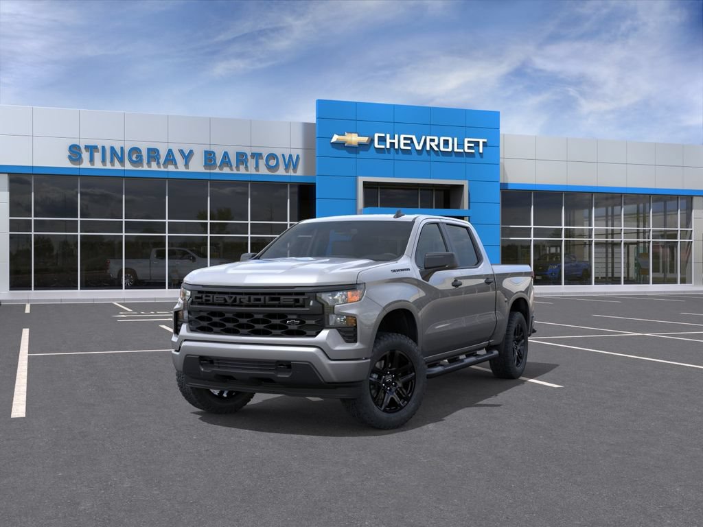 New 2026 Chevrolet Silverado 1500 Custom w/ Turbomax Blackout Package RWD image 10