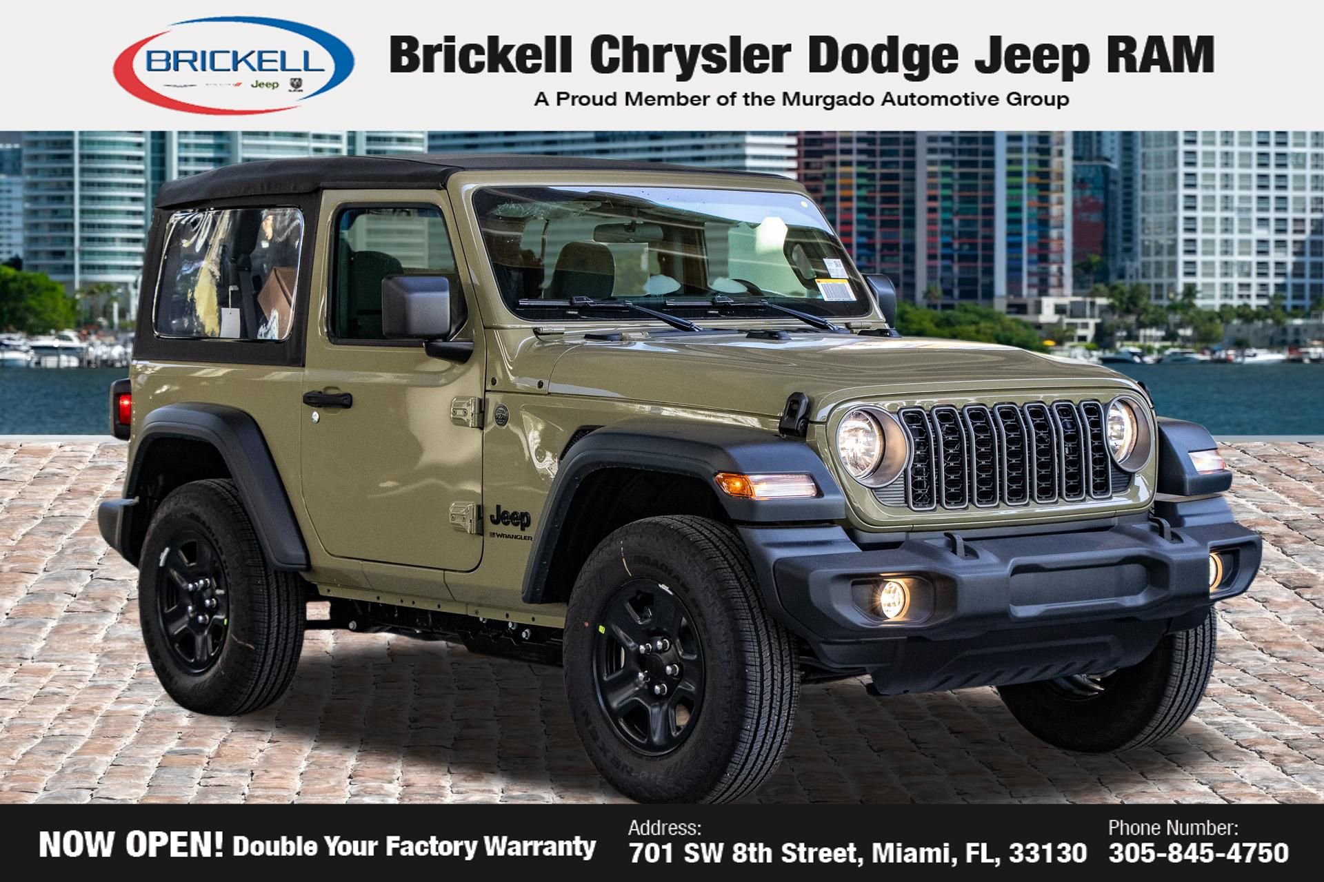 New 2026 Jeep Wrangler Sport image 3