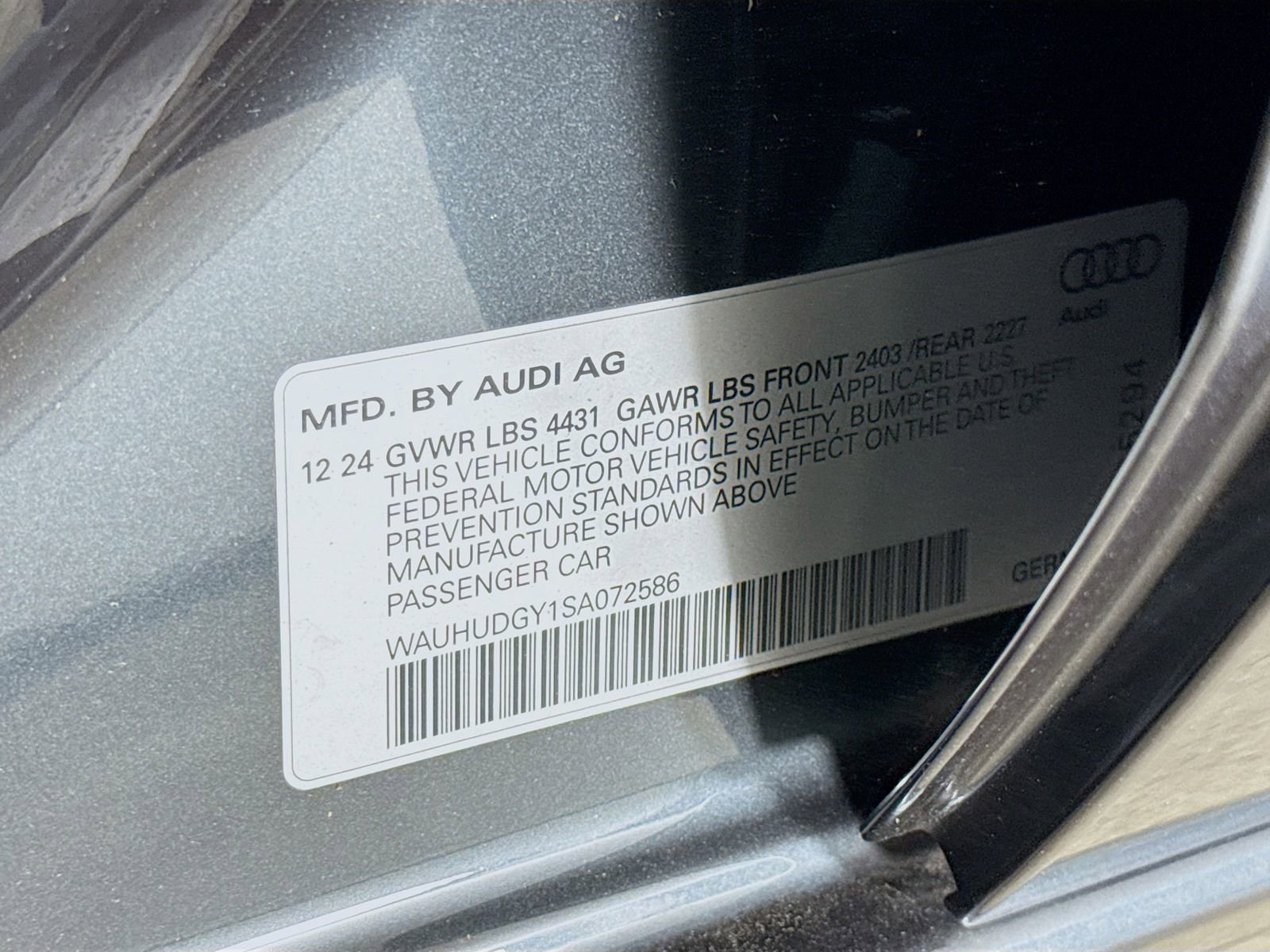 Certified 2025 Audi A3 2.0T Premium Plus w/ Premium Plus Package AWD/4WD image 34