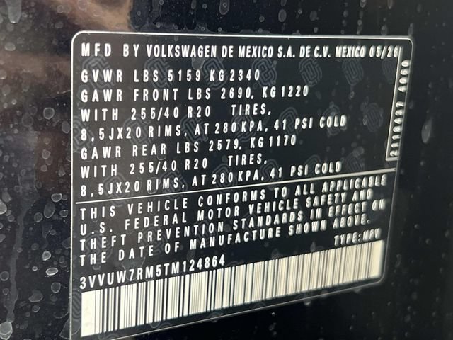 New 2026 Volkswagen Tiguan SEL R-Line AWD/4WD image 30