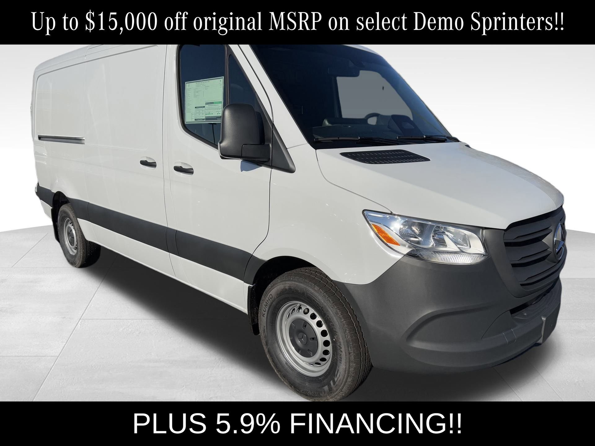 New 2025 Mercedes-Benz Sprinter 2500