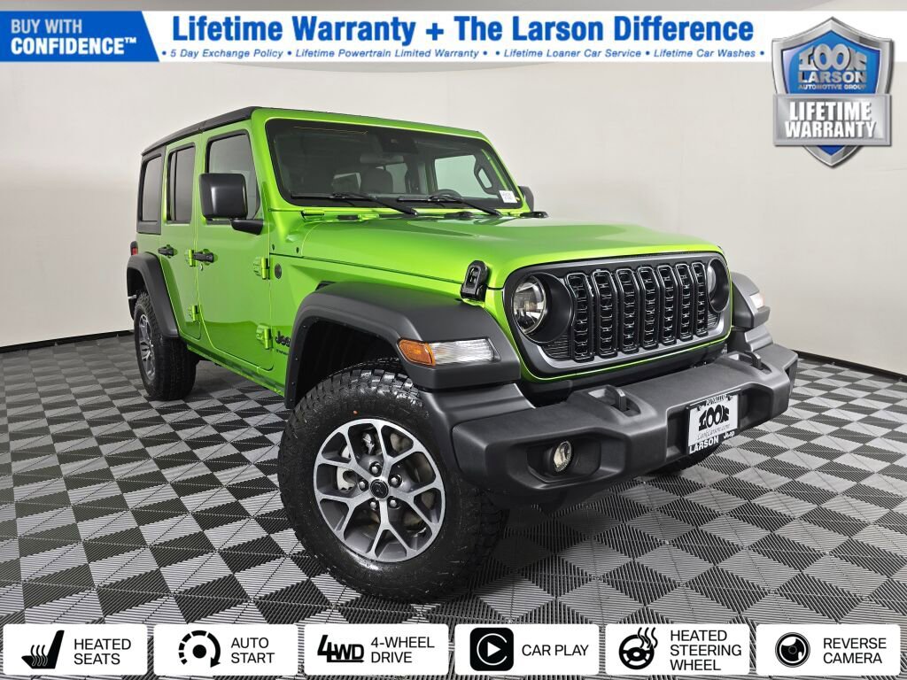 New 2025 Jeep Wrangler Sport S