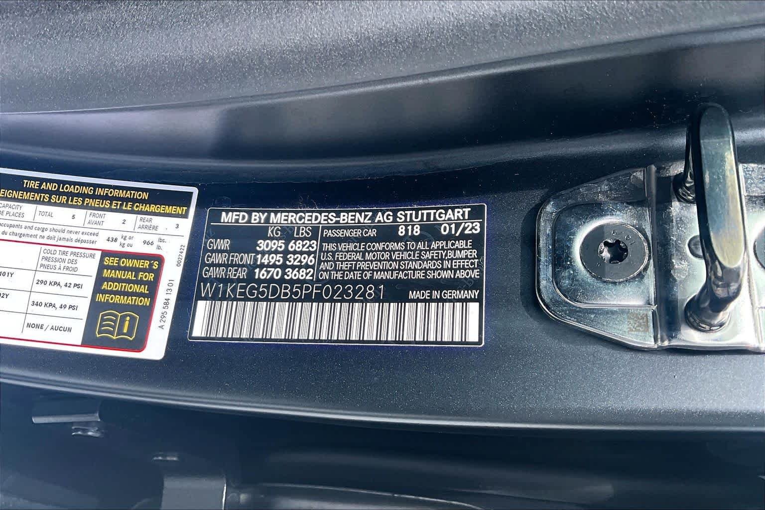 Used 2023 Mercedes-Benz EQE AMG 4MATIC Sedan image 32