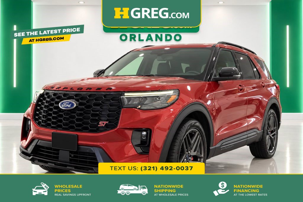 Used 2025 Ford Explorer ST w/ Sun And Sound Package