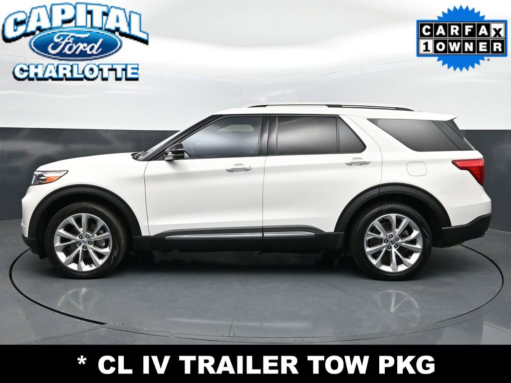 Used 2023 Ford Explorer Platinum w/ Class IV Trailer Tow Package RWD image 4