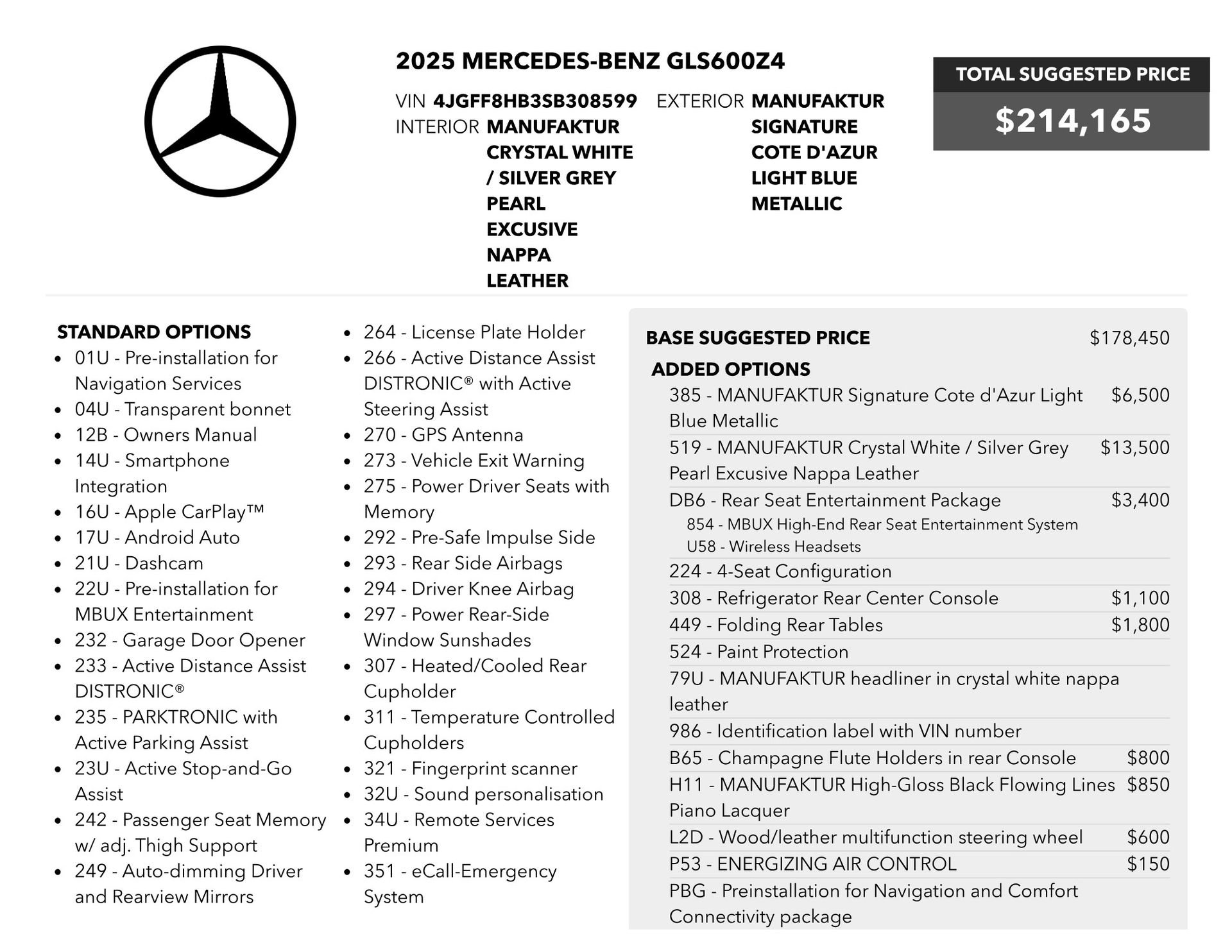 Used 2025 Mercedes-Benz Maybach GLS 600 4MATIC image 90