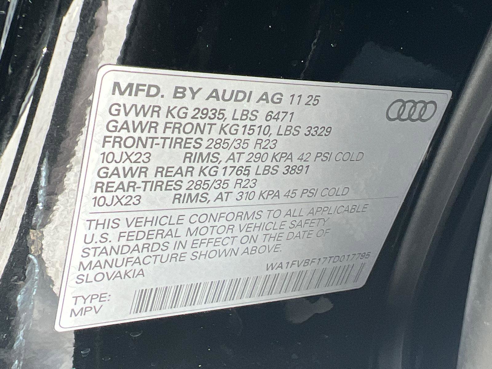 New 2026 Audi Q8 Prestige image 26