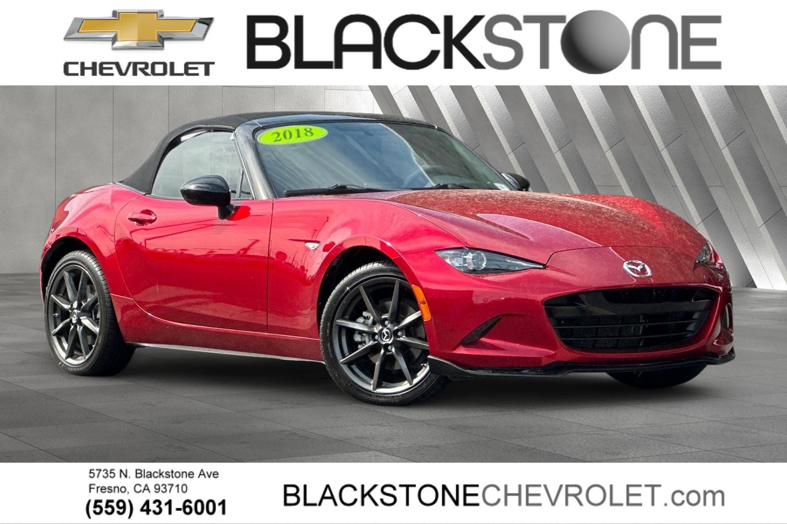 Used 2018 MAZDA MX-5 Miata Club