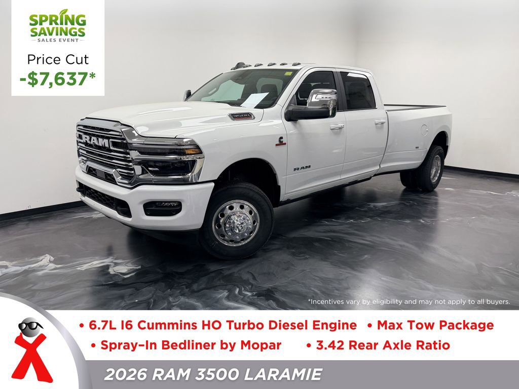 New 2026 RAM 3500 Laramie AWD/4WD image 1