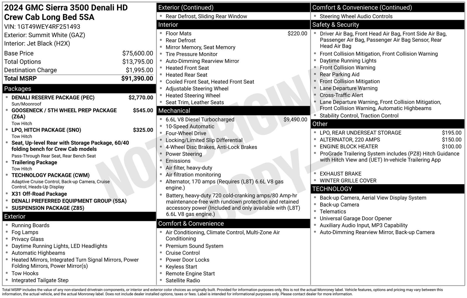 Used 2024 GMC Sierra 3500 Denali w/ Denali Reserve Package AWD/4WD video 1