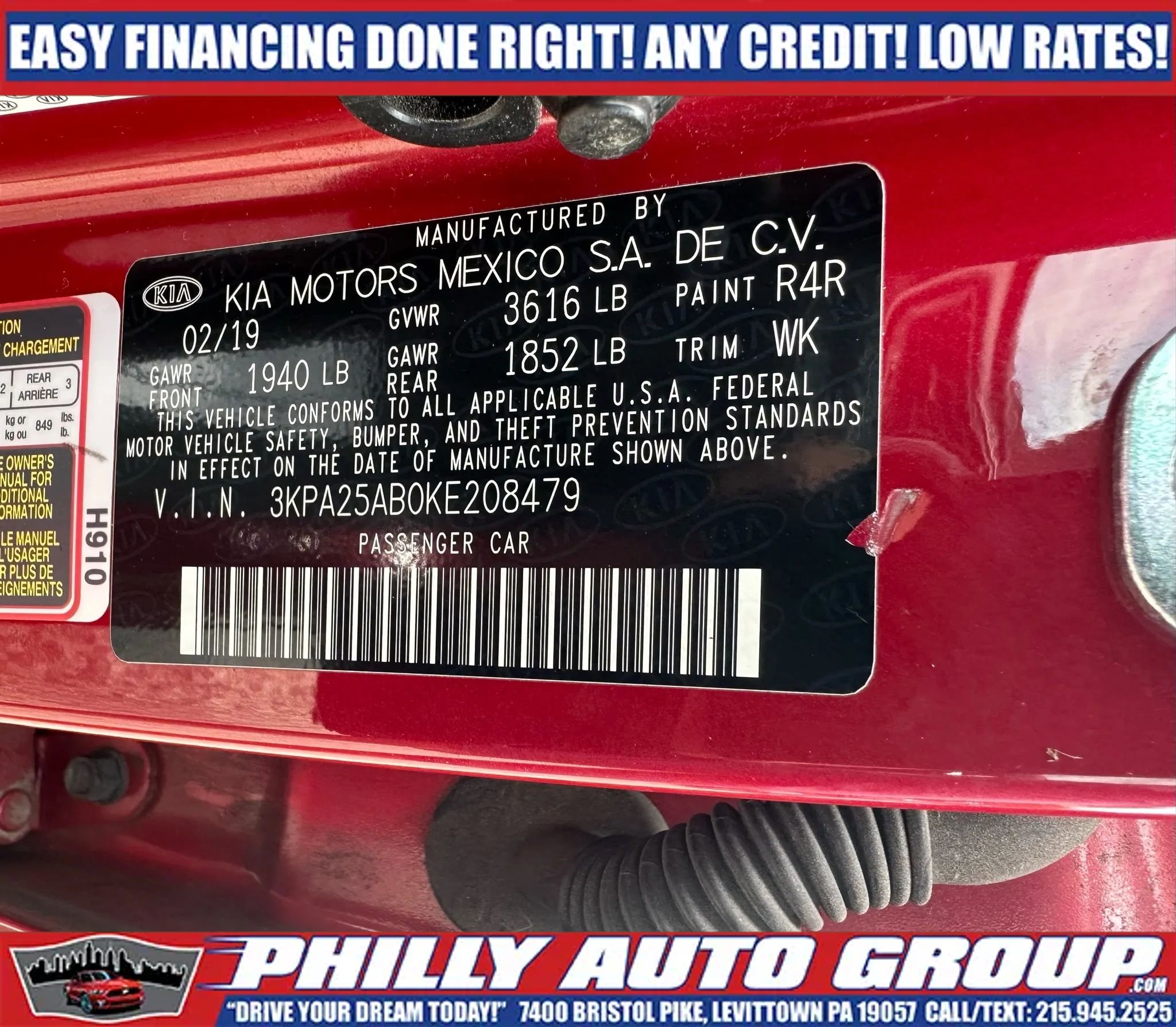 Used 2019 Kia Rio S FWD image 22