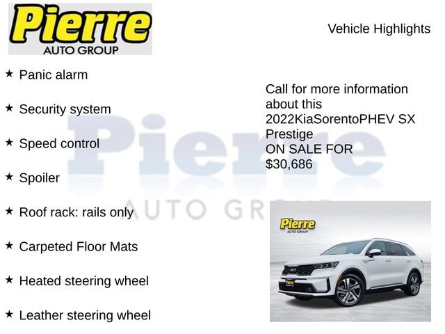Used 2022 Kia Sorento SX Prestige image 23